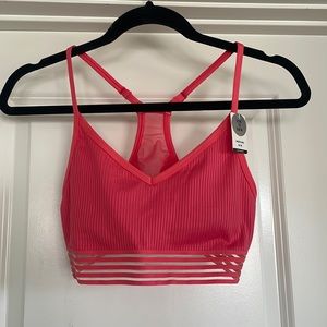 PINK gym to swim bra, never worn, nwt